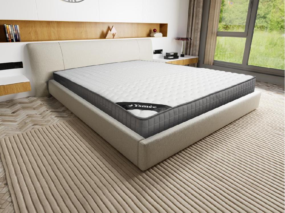 vente unique Matelas 180 x 200 cm mousse et accueil mémoire de forme 11 zones ép.22cm - DANEVO de YSMÉE