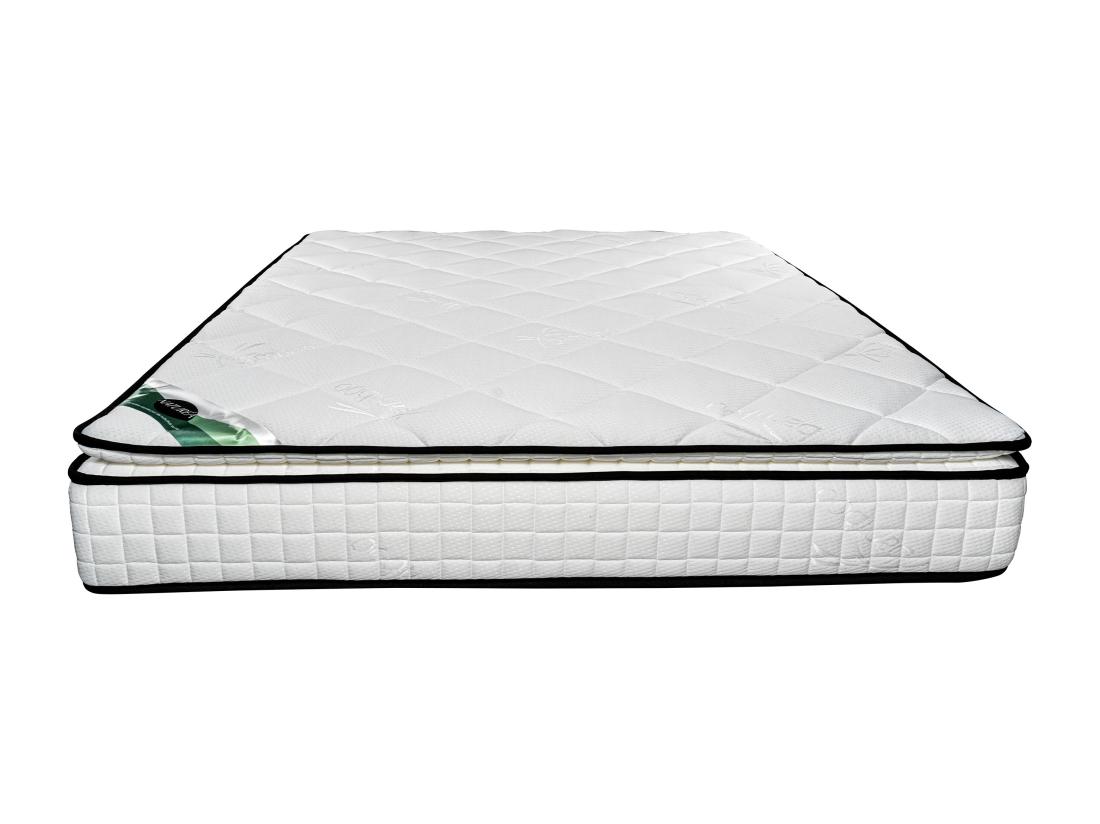 Vente Unique Matelas 180 X 200 Cm Mousse Et Coutil Bambou ép.23cm - ADANA De NATUREA