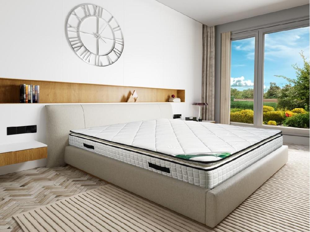 vente unique Matelas 180 x 200 cm mousse et coutil bambou ép.23cm - ADANA de NATUREA