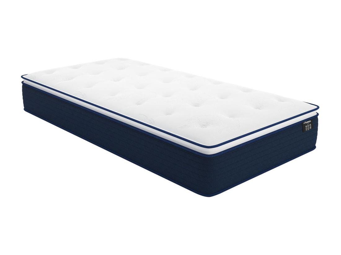Vente Unique Matelas 80 X 200 Cm Ressorts Ensachés Et Surmatelas Intégré ép.24cm - ALTIER De YSMÉE