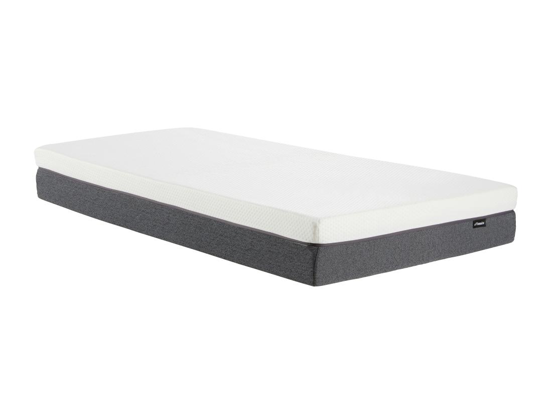 Vente Unique Matelas 90 X 190 Cm Mousse HD 7 Zones Et Accueil Mémoire De Forme Déhoussable ép.20cm - KELIH De YSMÉE