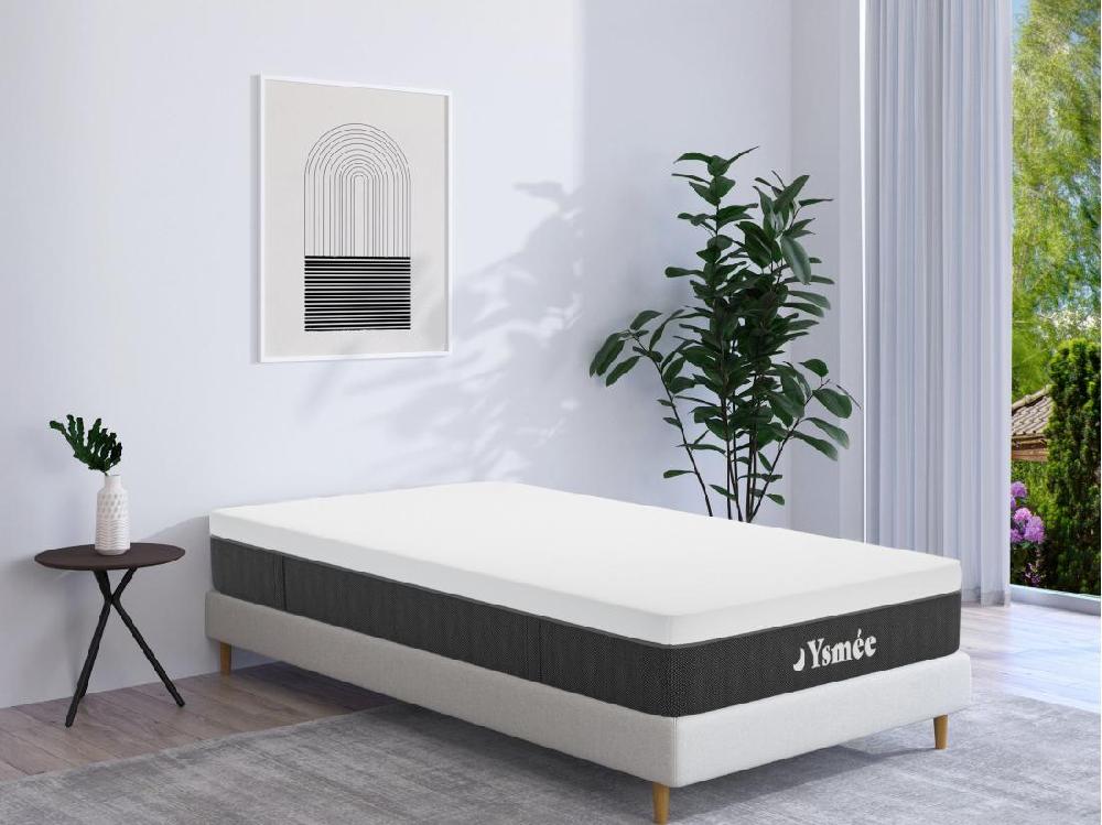 vente unique Matelas 90 x 190 cm ressorts ensachés 7 zones déhoussable ép.22cm - CELESTRIA de YSMÉE