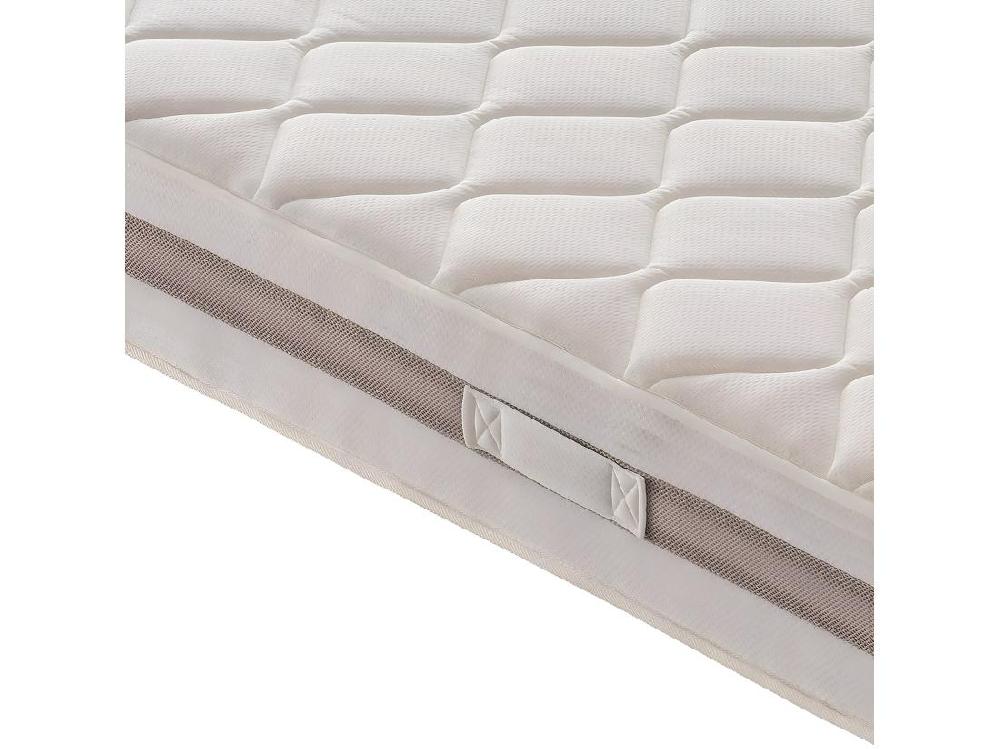 Vente Unique Matelas 900 Ressorts Ensachés Et Mousse Mémoire 9 Zones De Confort Hauteur 22 Cm 140x190 Cm