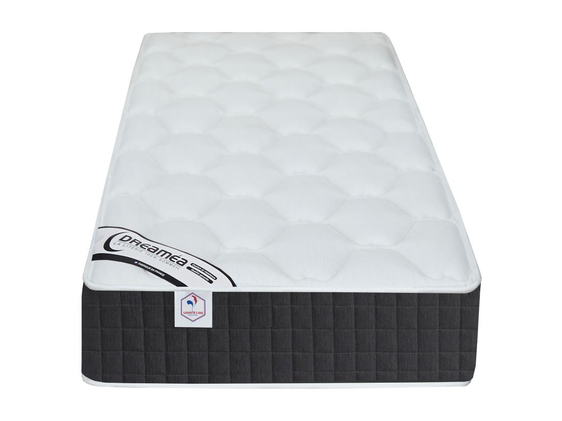 Vente Unique Matelas De Relaxation 80 X 200 Cm Ressorts Ensachés Et Mémoire De Forme ép.24cm - PAROX II De DREAMEA