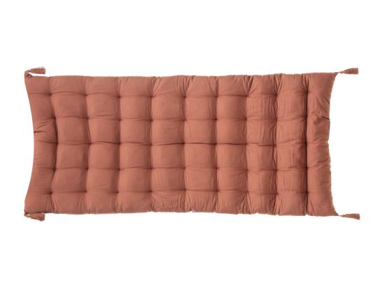 Vente Unique Matelas De Sol Terracotta Avec Pompons 60 X 120 Cm