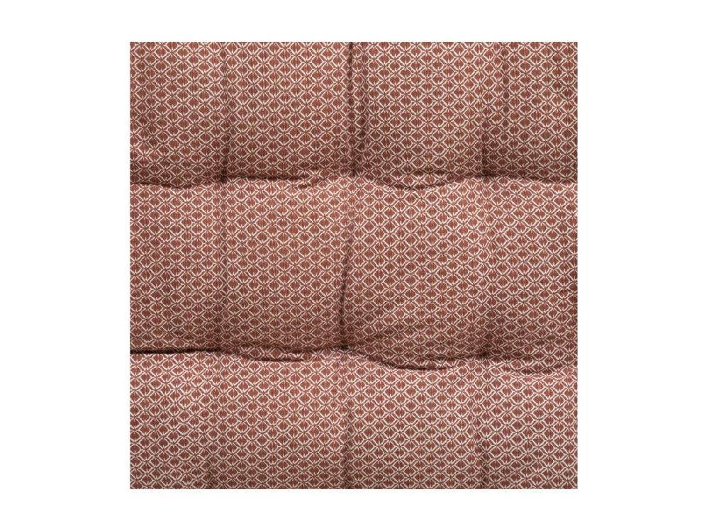 Vente Unique Matelas De Sol Terracotta Avec Pompons 60 X 120 Cm
