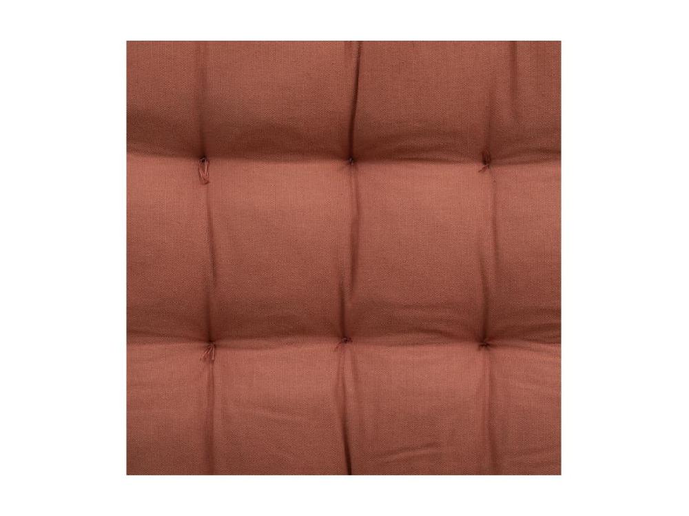 Vente Unique Matelas De Sol Terracotta Avec Pompons 60 X 120 Cm