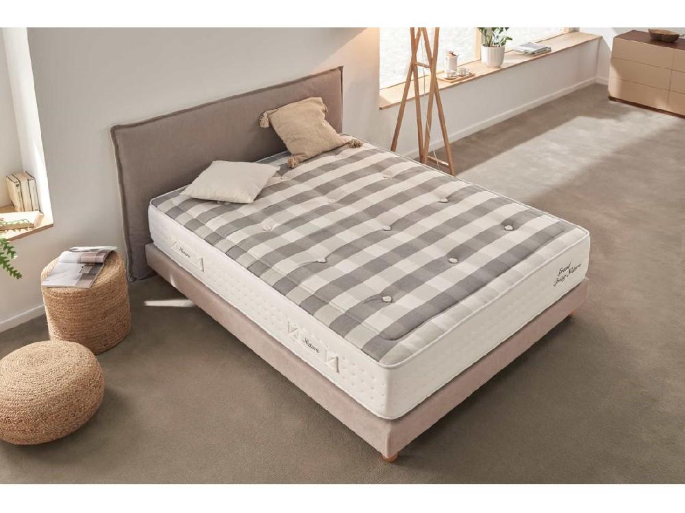 Vente Unique Matelas Grand Spring Nature 30cm - 140x190 Cm