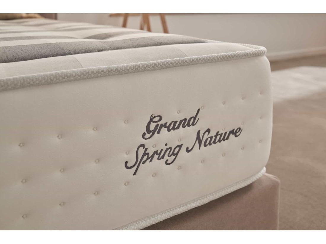 Vente Unique Matelas Grand Spring Nature 30cm - 200x200 Cm