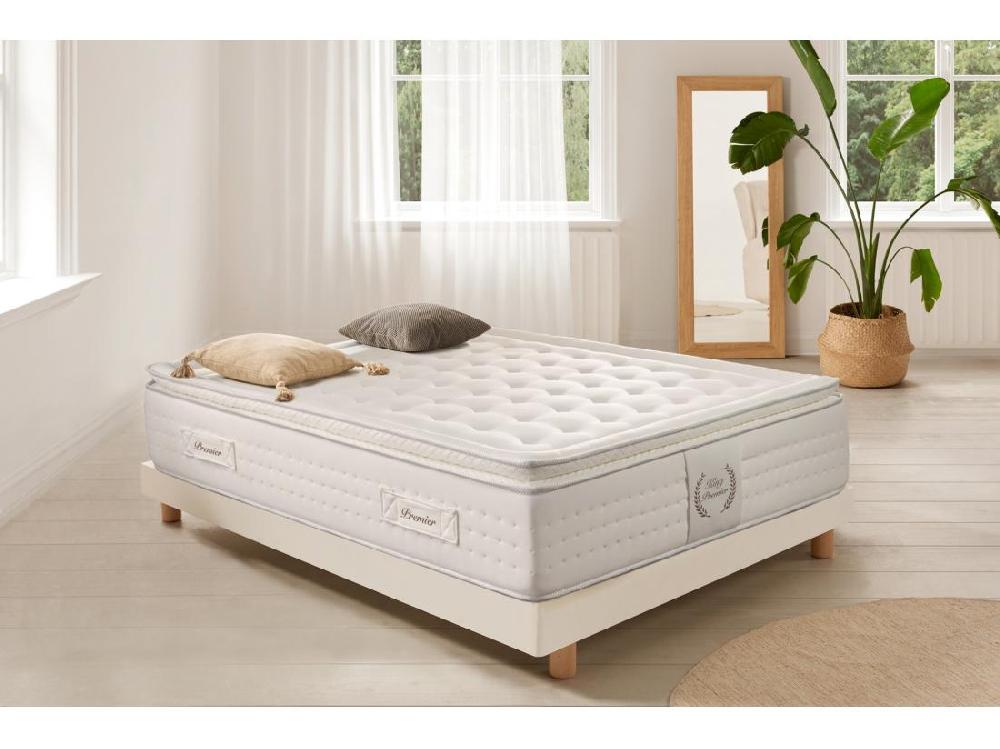 Vente Unique MATELAS KING PREMIER SPRING RESSORTS ENSACHÉS 30 Cm - Moonia