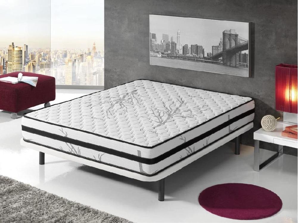 Vente Unique Matelas Mousse 120x200 Therapy Carbone Anti Stress®
