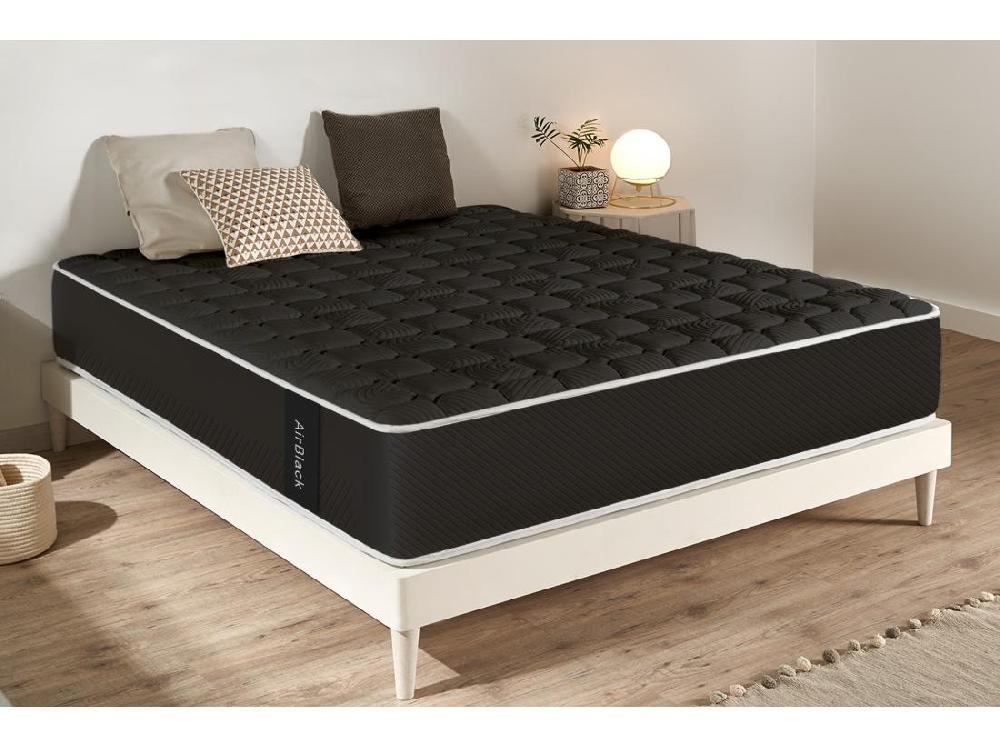 Vente Unique Matelas Mousse à Memoire De Forme Air Black 27 Cm - Moonia