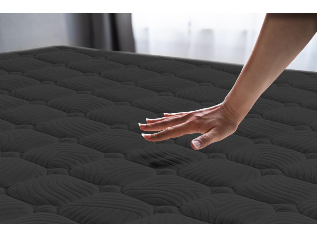 Vente Unique Matelas Mousse à Memoire De Forme Air Black 27 Cm - Moonia