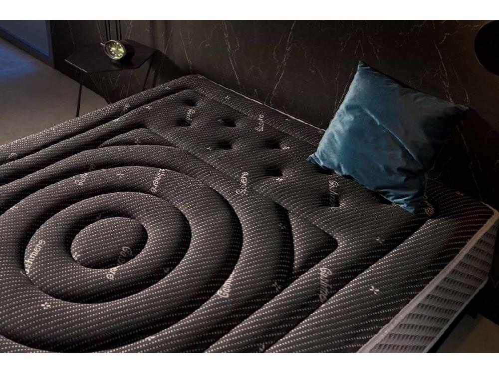 Vente Unique Matelas Premium Black Multizone 27cm - 140x190 Cm