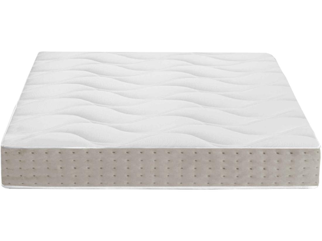 Vente Unique Matelas Ressorts Ensachés + Mousse Mémoire 24cm 140x190