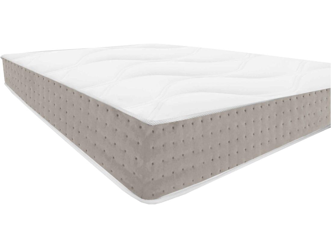 Vente Unique Matelas Ressorts Ensachés + Mousse Mémoire 24cm 140x190
