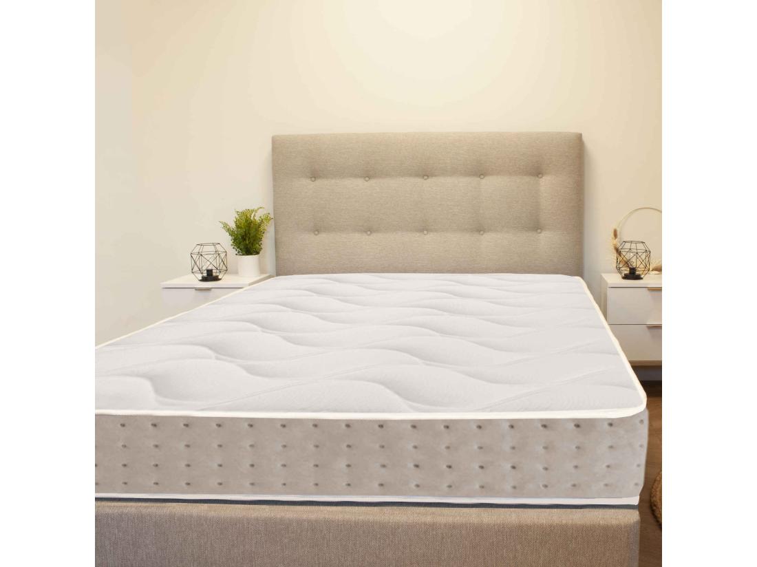 vente unique Matelas ressorts ensachés + mousse mémoire 24cm 140x190