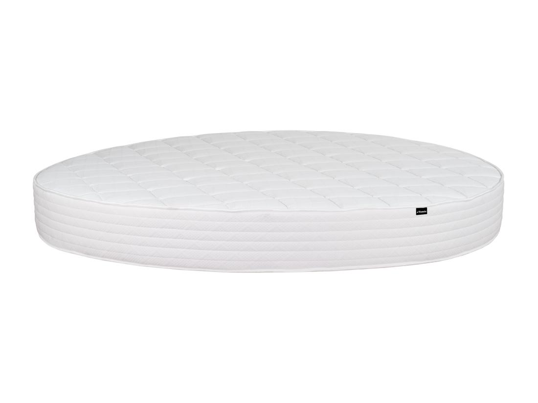 vente unique Matelas rond 220 x 220 cm ép.25cm - ROMA de YSMÉE
