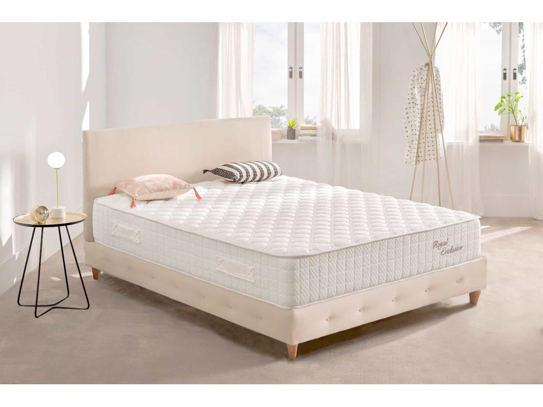 Vente Unique Matelas Royal Exclusive Ressorts Ensachés 30cm - 140x190 Cm