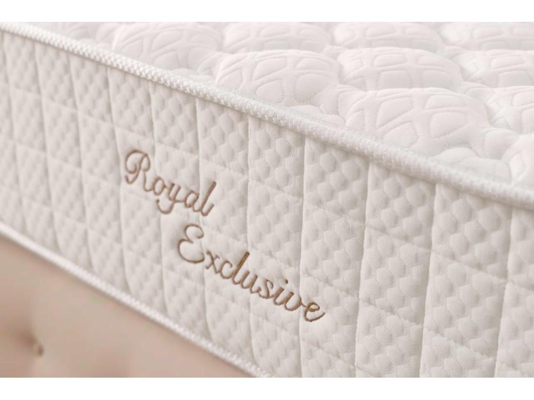 Vente Unique Matelas Royal Exclusive Ressorts Ensachés 30cm - 200x200 Cm