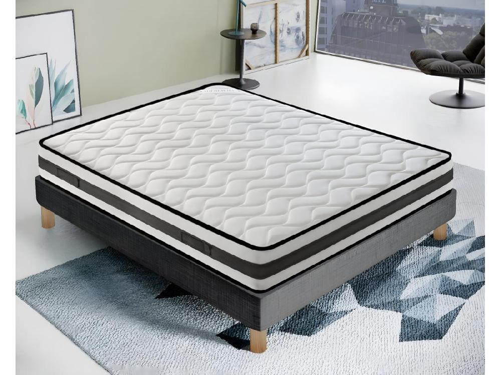 Vente Unique Matelas Waterfoam - Haute Densité - Haut 20 Cm - Réversible 160x200 Cm