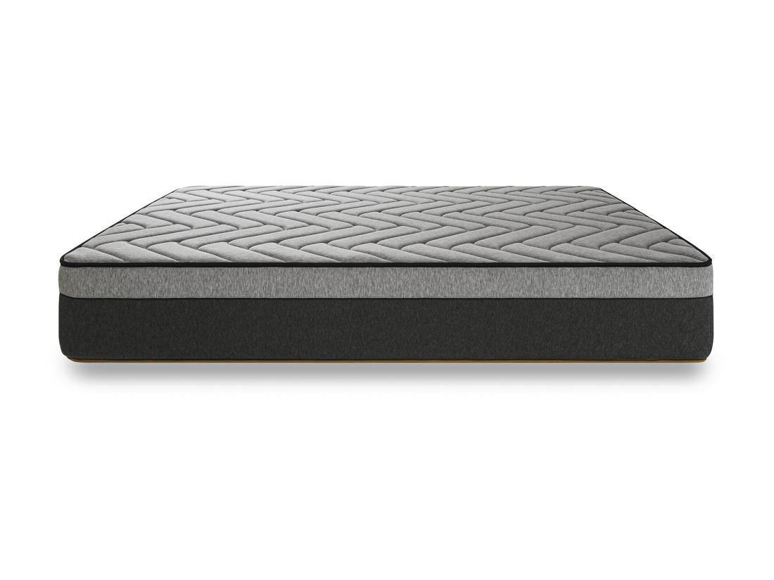 Vente Unique Matelas Wooly Level XL 160x200 Cm - Hauteur 30 Cm - Mousse Gel Rafraîchissant - Mémoire De Forme - Haute Densité - Laine - Latex 70 - Confort Ferme