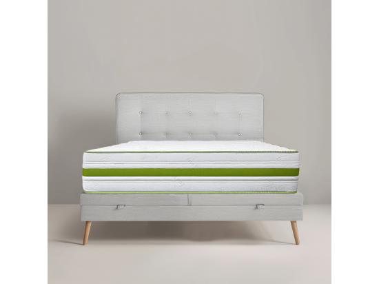 vente unique Matelas ZOULA Queen Size 160x200 cm réversible mémoire de forme ferme indépendance du couchage certifié OEKO-TEX épaisseur 30 cm