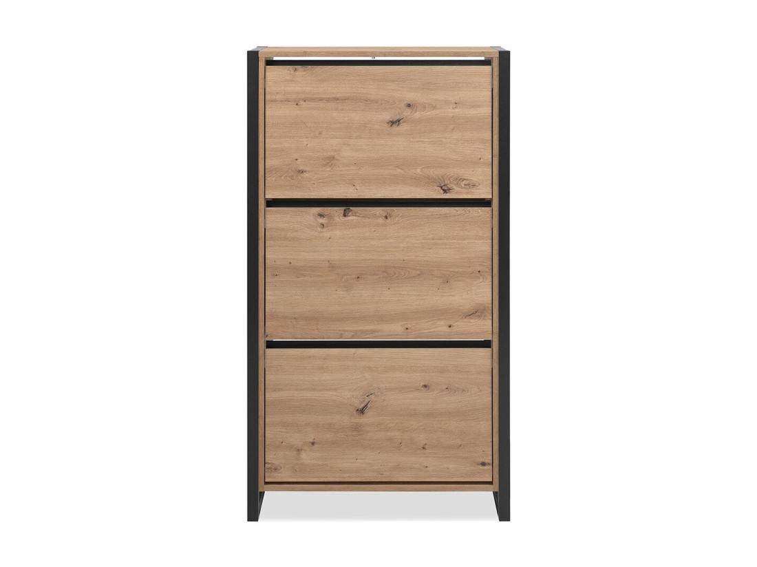 vente unique Meuble à Chaussures 3 Abattants L70 cm - DENVER
