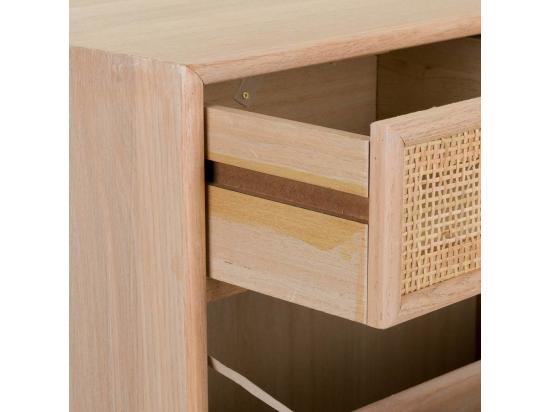 Vente Unique Meuble à Chaussures En Bois Et Grille Marron 70x32x120h