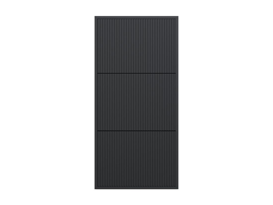 Vente Unique Meuble à Chaussures Suspendu 50x30x125 Cm - Noir - VELDIO