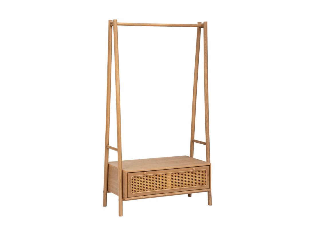 Vente Unique Meuble D'entrée Vestiaire En Bois Avec 1 Tiroir H 162 Cm