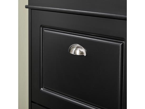 Vente Unique Meuble De Rangement À Chaussures Armoire À Chaussures Commode À Chaussures 3 Abattants Fsr94-sch