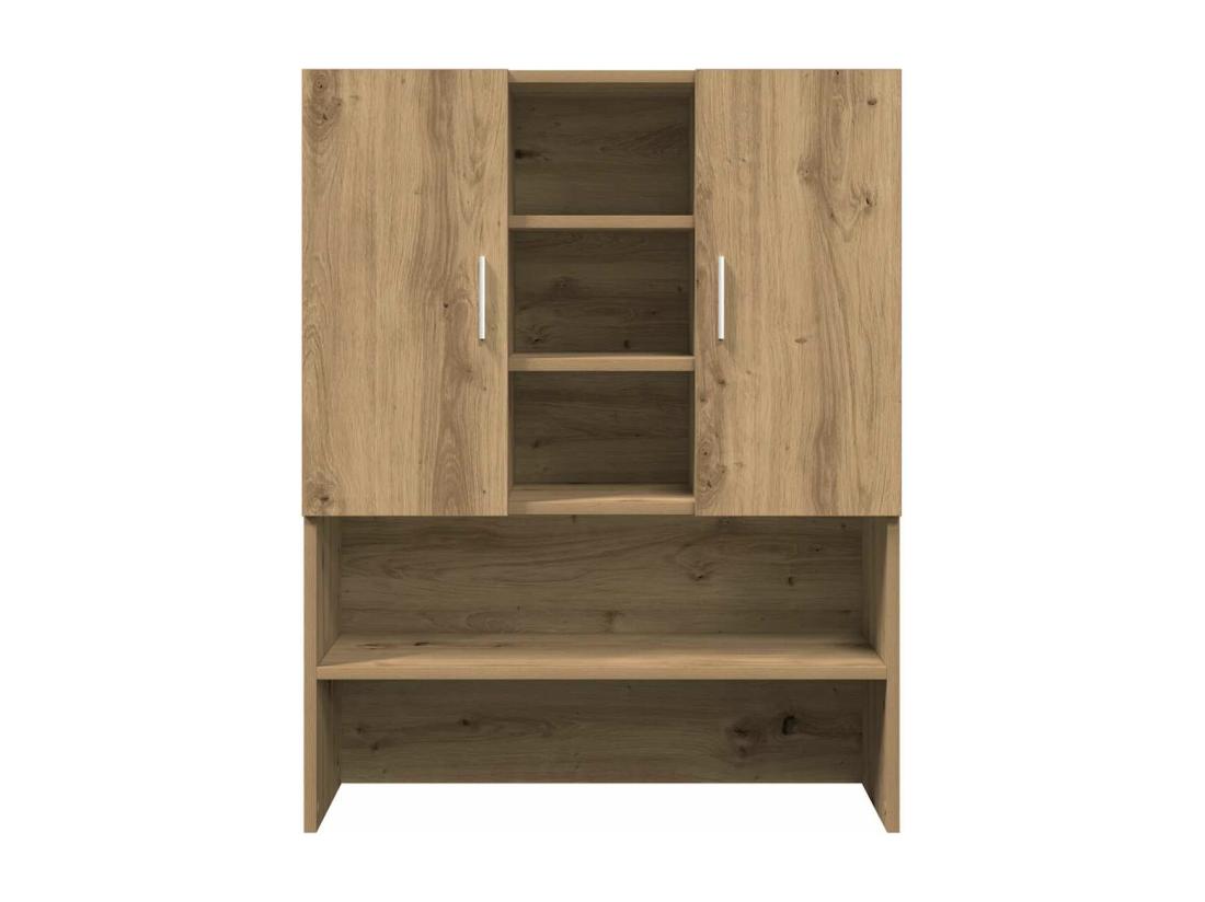 Vente Unique Meuble Pour Machine à Laver Chêne Artisanal 70 5x25 5x90 Cm