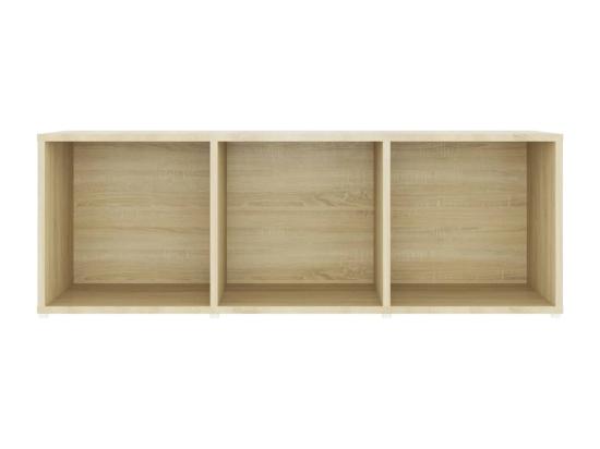 vente unique Meubles TV 3 pièces Chêne sonoma 107x35x37 cm Aggloméré