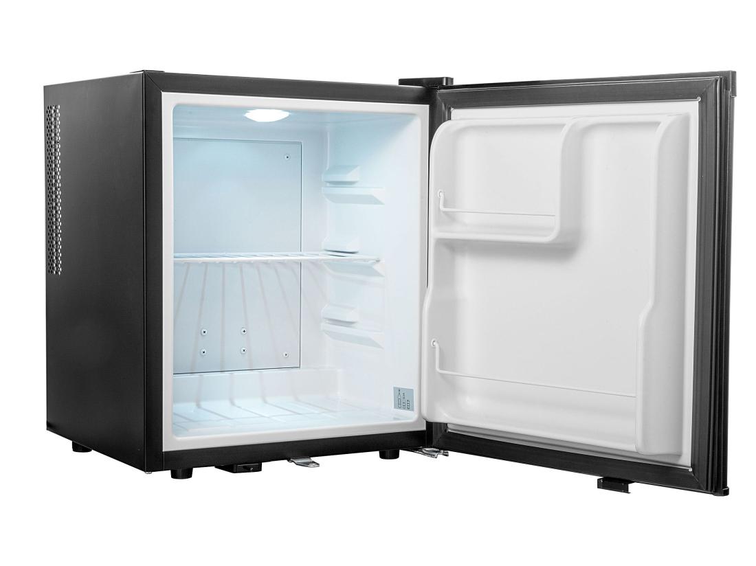 Vente Unique Mini Bar Thermoélectrique Ultra-silencieux 26 DB - 38L - Porte Réversible - Noir