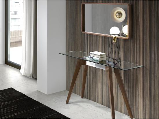 Vente Unique Miroir Avec Cadre En Bois De Noyer 3035 ANGEL CERDA