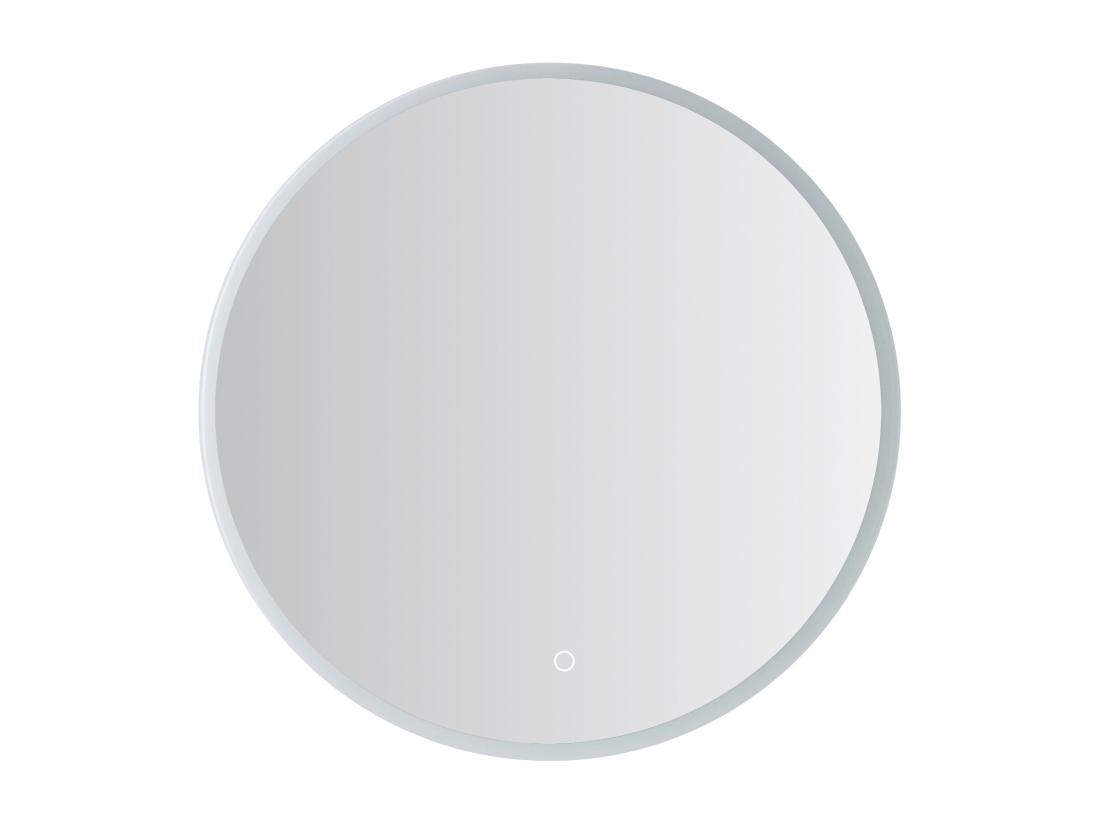 Vente Unique Miroir De Salle De Bain Lumineux Rond à Leds Anti-buée - D80 Cm - DANIELA