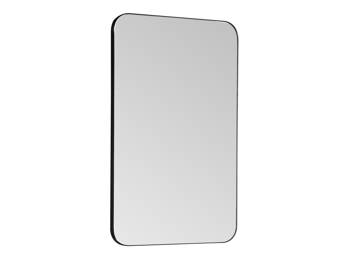 Vente Unique Miroir De Salle De Bain Rectangle Contour Noir - 50x80 Cm - DEMETRIA