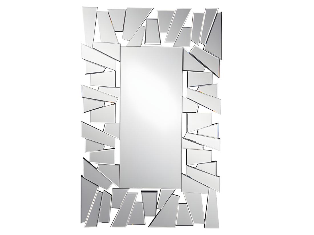 Vente Unique Miroir Mural En Inox - L. 120 X H. 76 Cm - UYUNI