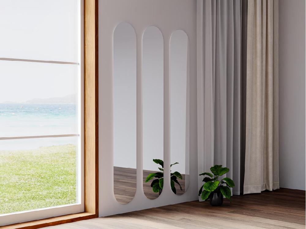 Vente Unique Miroir Mural Ovale - L. 30 X H. 175 Cm - KANXI