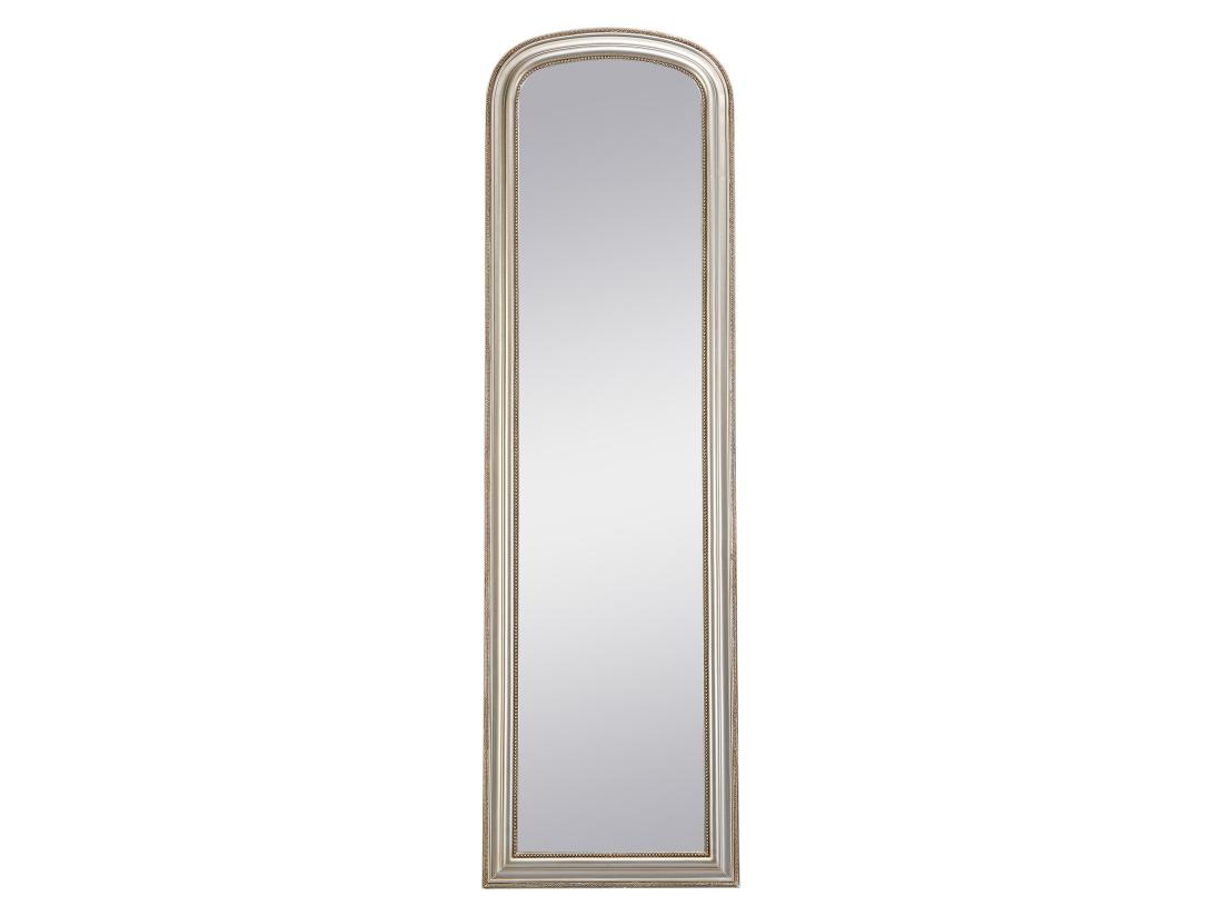 Vente Unique Miroir Sur Pied Style Vintage En Bois De Paulownia - Champagne - L.50 X H.170 Cm - TERESA