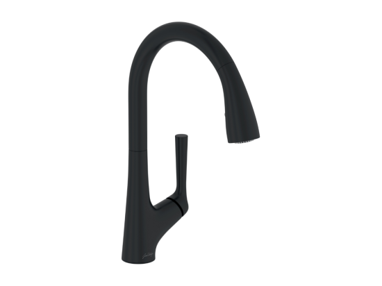 vente unique Mitigeur cuisine JACOB DELAFON Forte Bec haut douchette extractible noir mat