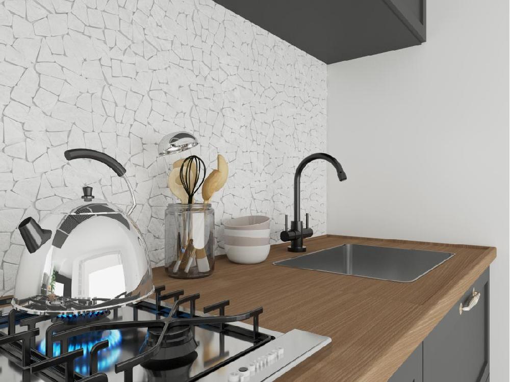 Vente Unique Mosaïque Sol Et Mur En Marbre Crème - Pack De 1m² (11 Dalles De 30x30 Cm) - POESY