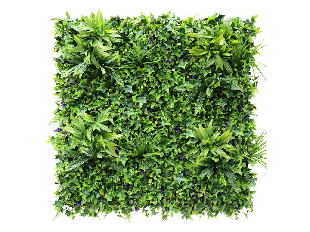 Vente Unique Mur Végétal Synthétique Vert - Pack De 1m² - MATCHA