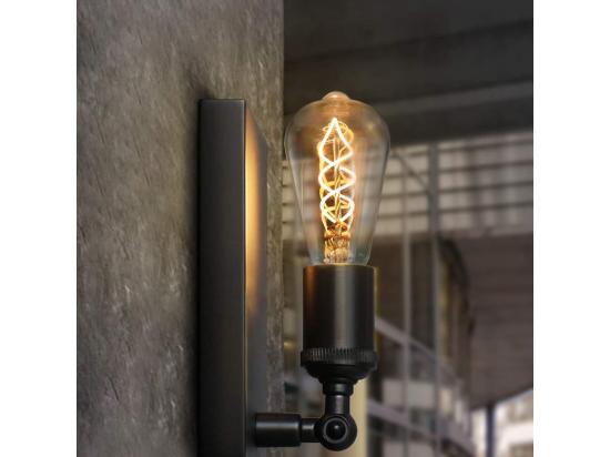 Vente Unique NETTLIFE 3x Ampoule LED E27 Lampe Vintage ST64 Rétro Ampoule Blanc Chaud 4W Ampoule à Filament 2200K