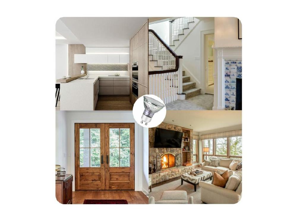 vente unique NETTLIFE Lot de 10 ampoules halogènes GU10 LED blanc chaud 4 W 40 W lampe à économie d'énergie 3000 K réflecteur spot 110° non variable