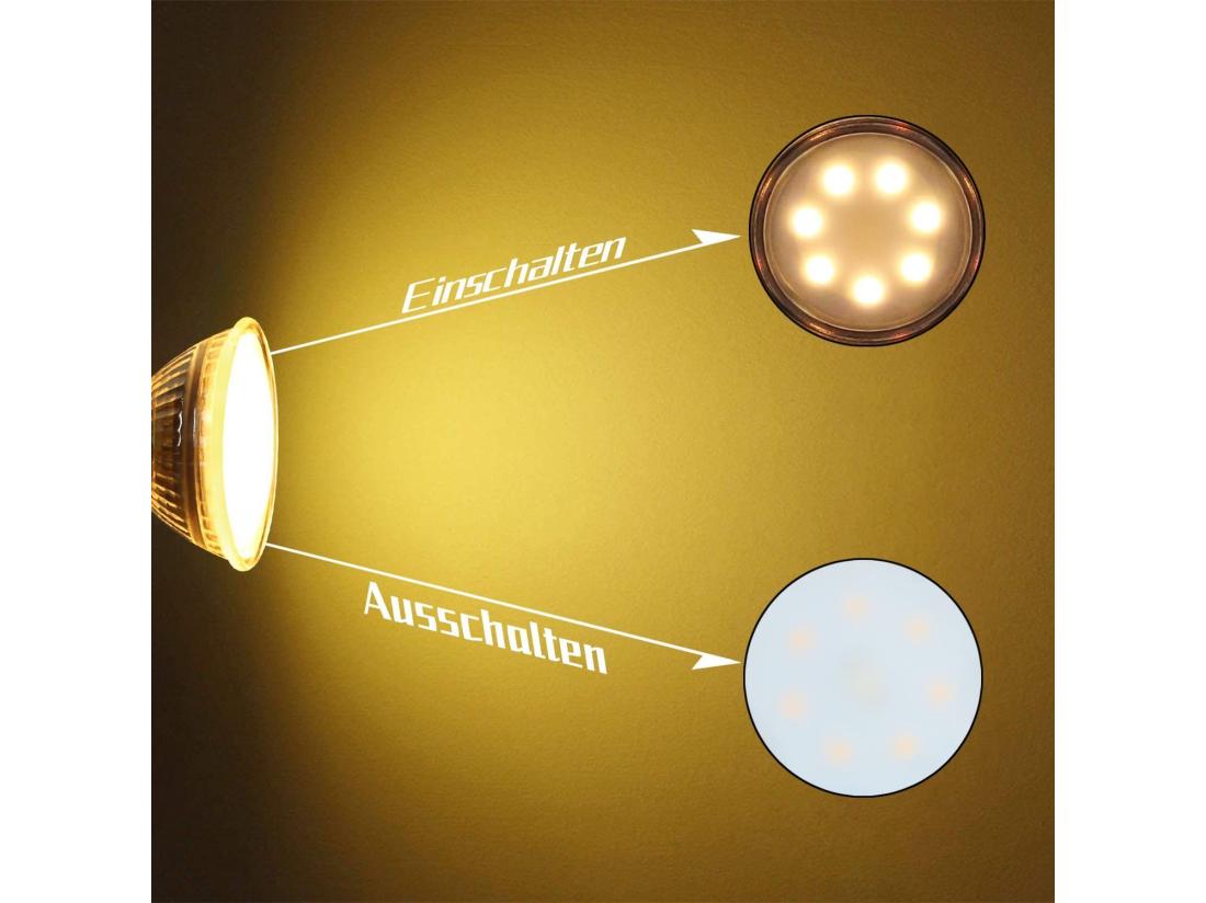 Vente Unique NETTLIFE Lot De 10 Ampoules LED GU10 Blanc Chaud 3W 240LM PAR16 Spot Encastrable Angle De Faisceau 120° 3000K Pour Cuisine Plafond Mur Salon