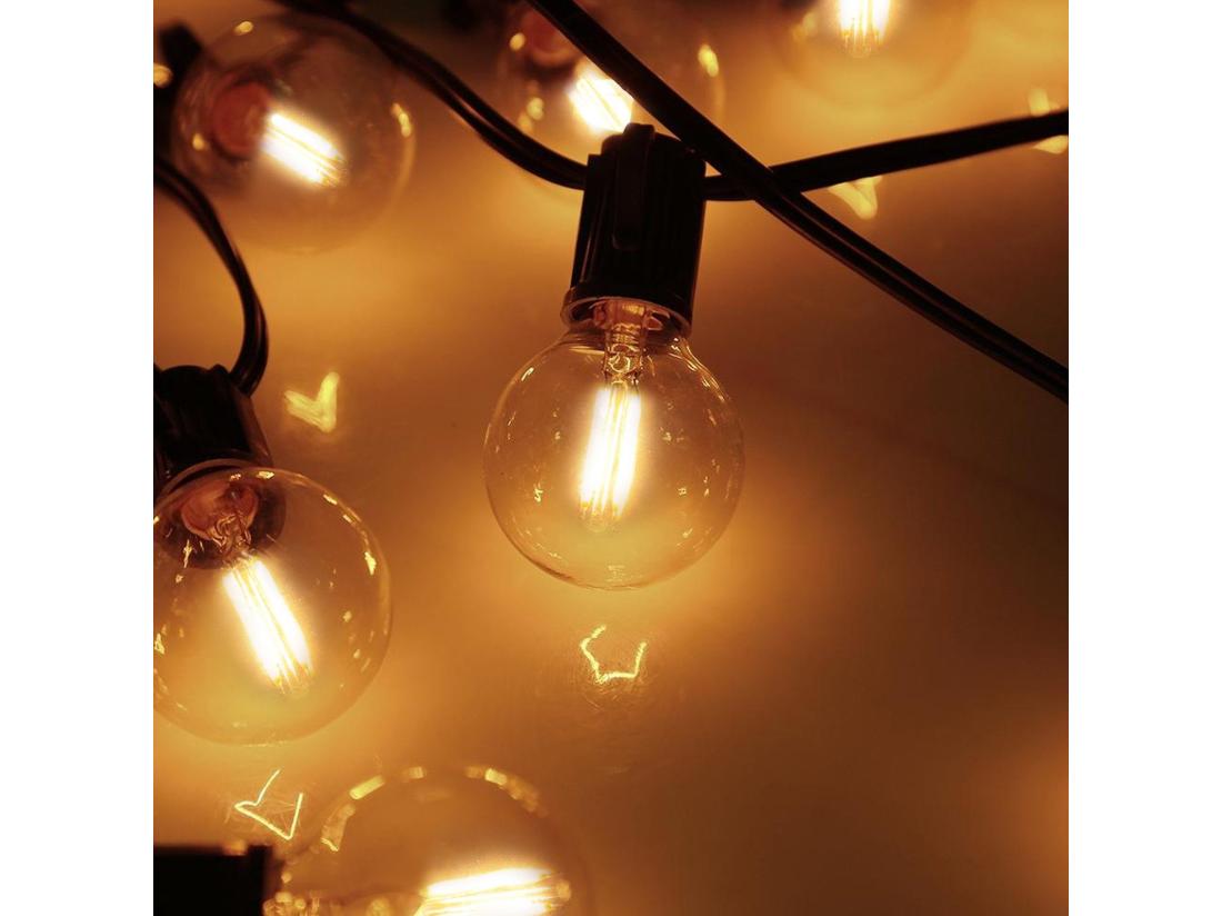 Vente Unique NETTLIFE Lot De 6 Ampoules LED E14 Vintage Edison - Ampoules à Filament Blanc Chaud G45 2700K 4W En Verre De Haute Qualité Idéales Pour Hôtel Café