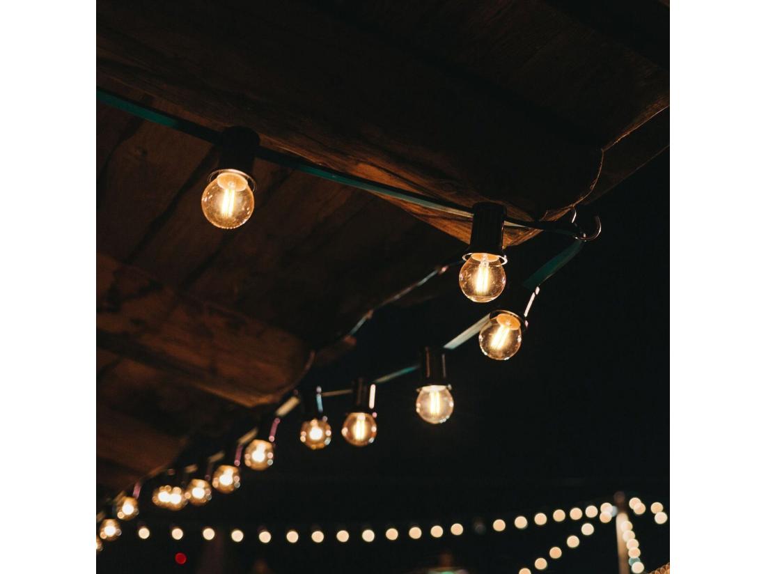 Vente Unique NETTLIFE Lot De 6 Ampoules LED E14 Vintage Edison - Ampoules à Filament Blanc Chaud G45 2700K 4W En Verre De Haute Qualité Idéales Pour Hôtel Café
