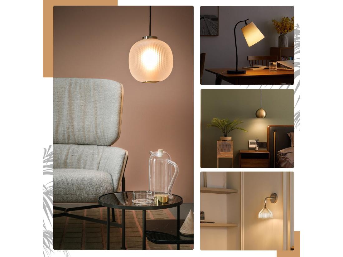 Vente Unique NETTLIFE Lot De 6 Ampoules LED E27 à Filament Vintage Blanc Chaud 2700K 4W Modèle G45 En Verre De Haute Qualité Idéales Pour Hôtel Café Maison Bar
